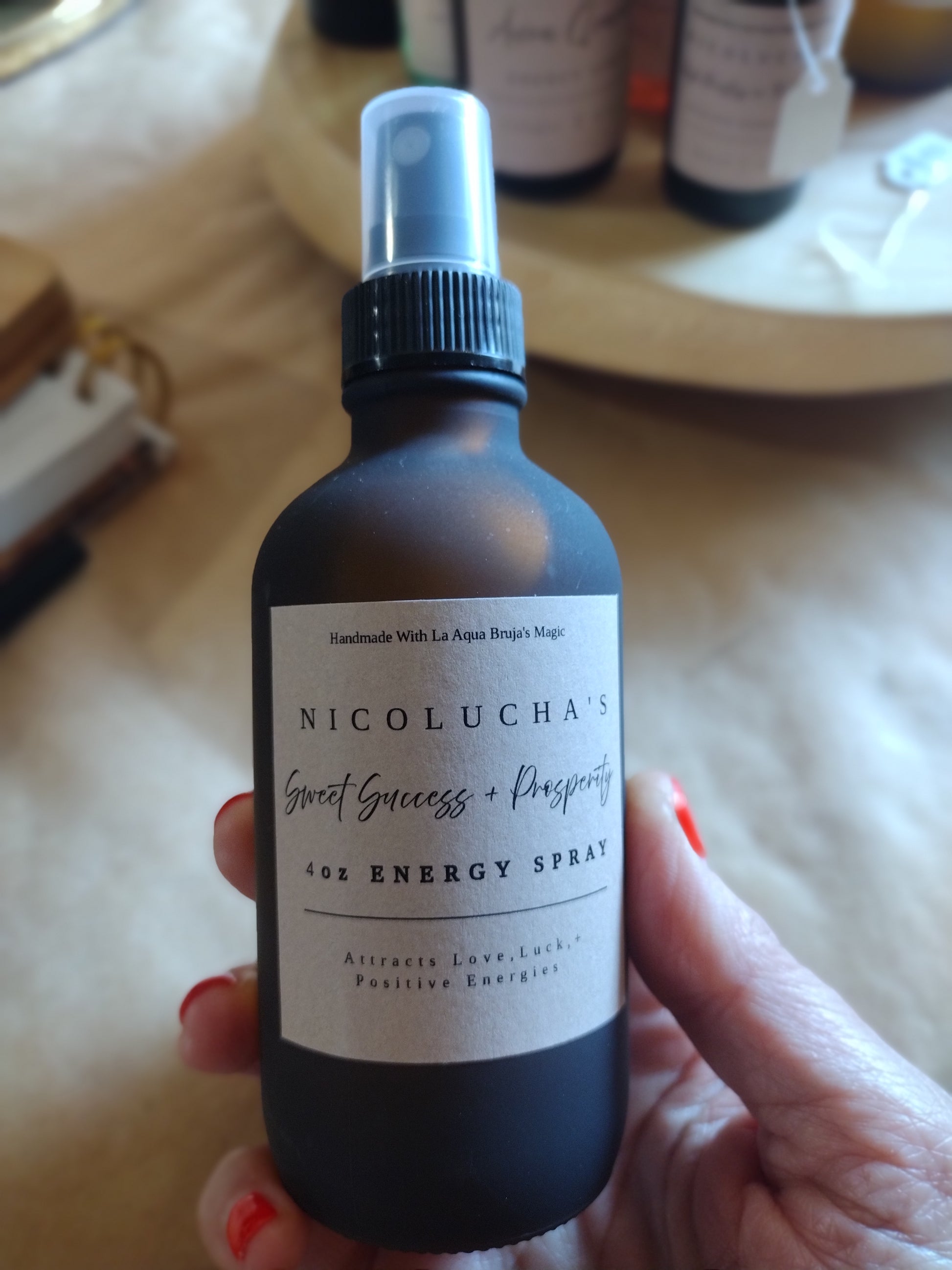 Sweet Success + Prosperity Energy Spray